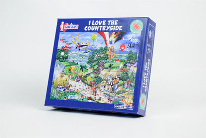 Mike Jupp I Love the Countryside 1000 Piece Jigsaw Puzzle