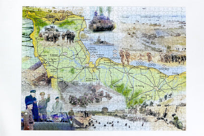 Imperial War Museums D-Day 1000 Piece Jigsaw Puzzle