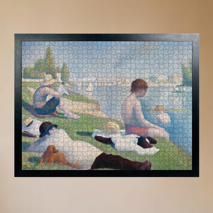 Bathers at Asnieres - National Gallery 1000 Piece Jigsaw Puzzle