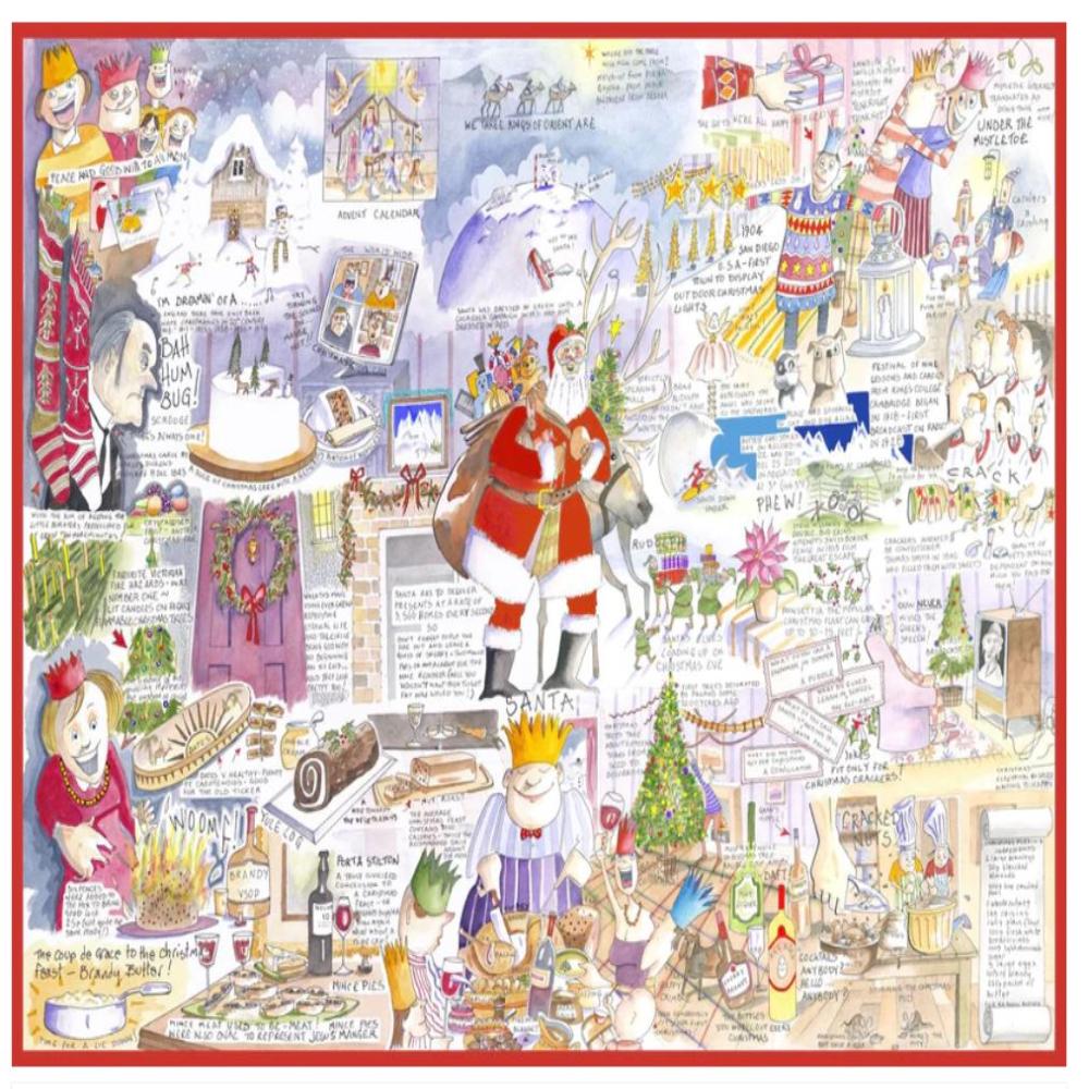 Tim Bulmer's Boozy Christmas 1000 Piece Jigsaw Puzzle Bundle