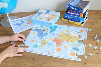 Prisoners of Geography World Map 500 Piece Jigsaw Puzzle