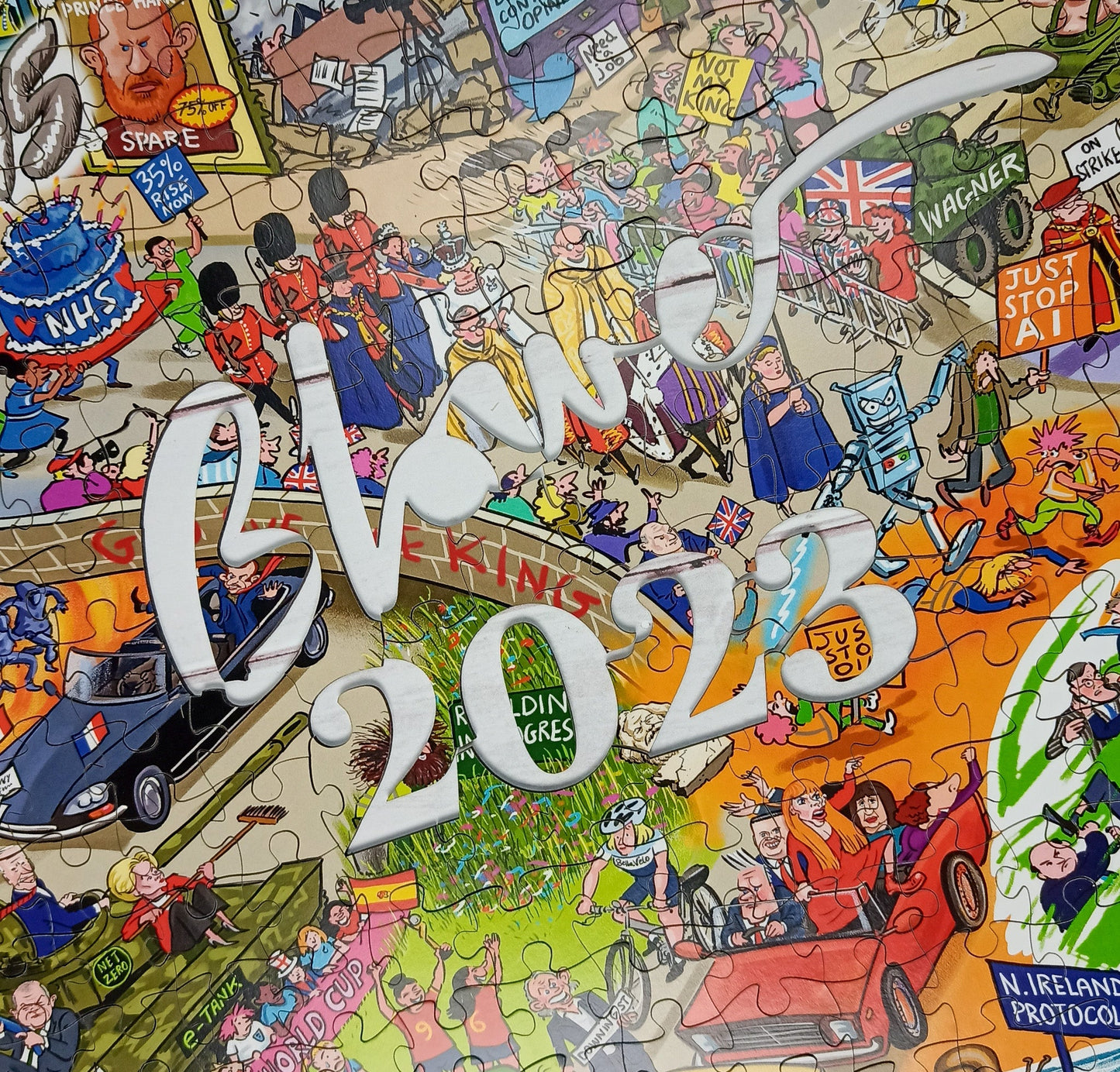 2023 According to Blower 1000 or 300 Piece Jigsaw Puzzle