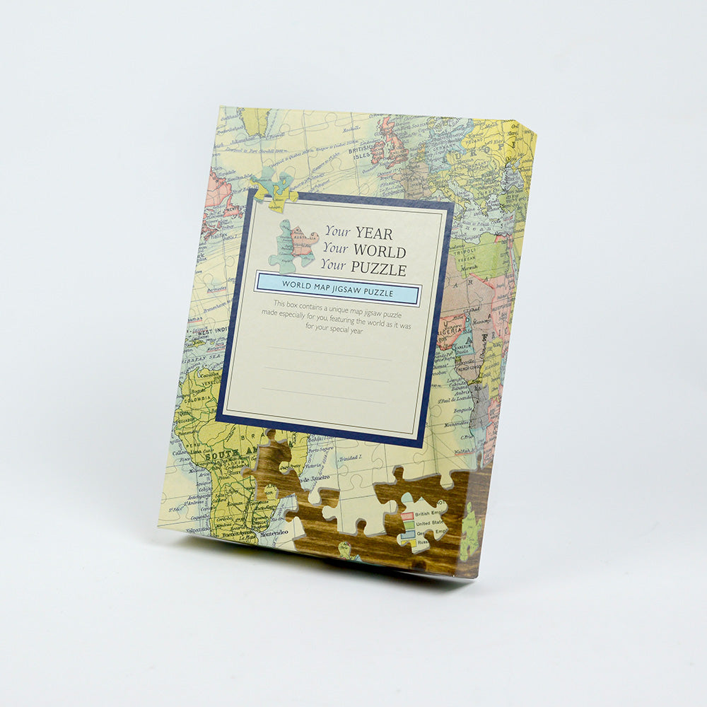 Personalised World Map Jigsaw Puzzle