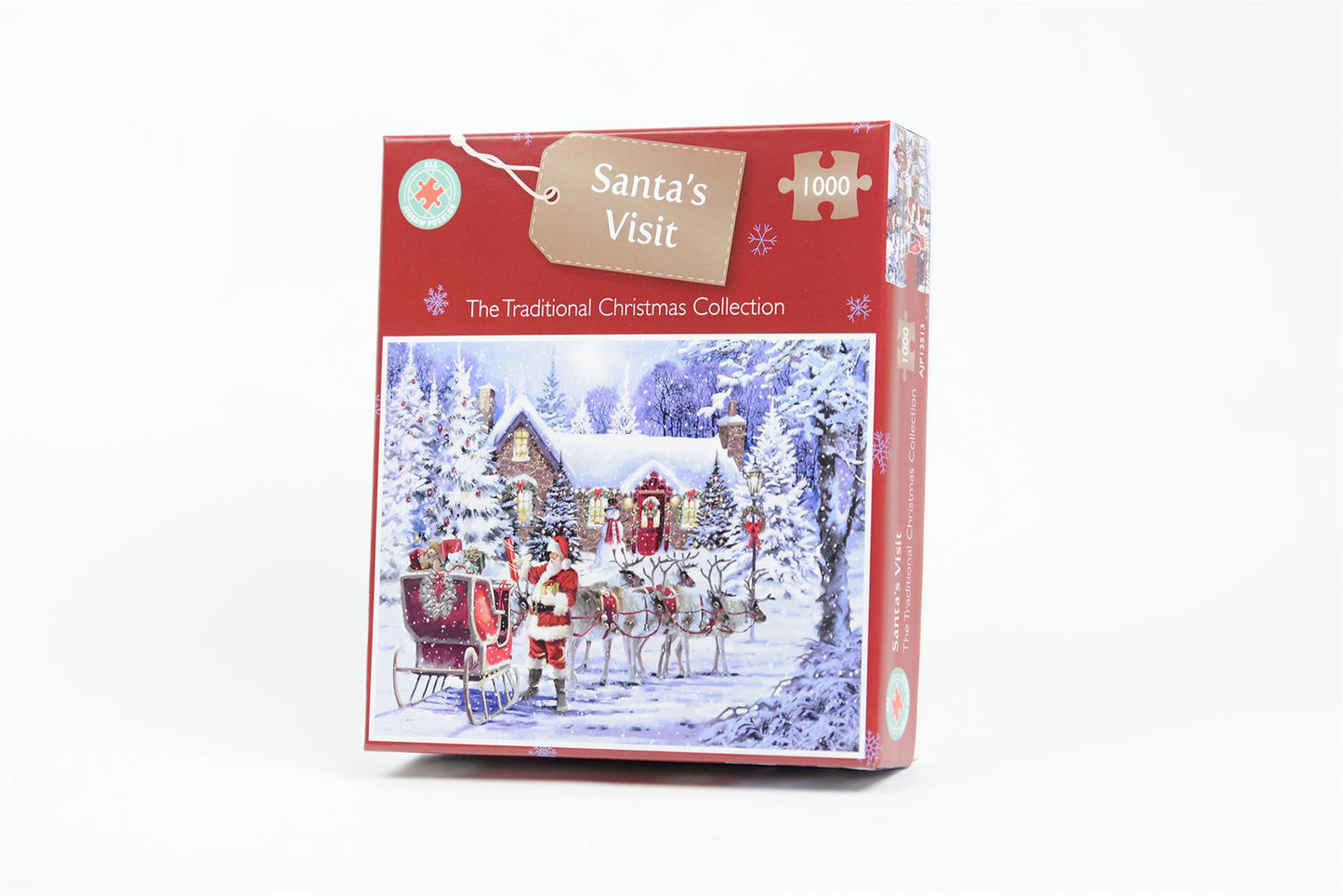 Santa's Visit 1000 Piece Jigsaw Puzzle