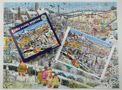 Mike Jupp I Love Winter 1000 Piece Jigsaw Puzzle