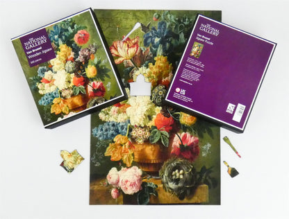 Flowers in a Vase - National Gallery 300 Piece Wooden Jigsaw Puzzle