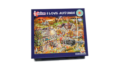 Mike Jupp I Love Autumn 1000 Piece Jigsaw Puzzle