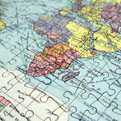 Jigsaw Puzzle - Personalised World Map Jigsaw Puzzle